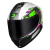 Capacete Race Tech Hit Android Branco Cinza Verde Rosa na internet