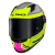 Capacete LS2 FF358 Classic S Digital Preto Amarelo Rosa C/ Spoiler na internet