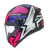 Capacete Peels Spike 2 1St Preto Rosa Brilhante