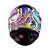 Capacete Ls2 Ff358 Classic Bubble Branco Azul Rosa Brilhante na internet