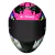 Capacete Ls2 Rapid Ff353 Badass Rosa Brilhante na internet