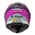 Capacete Ls2 Classic Pro FF358 Striker Branco Rosa Brilhante C/ Spoiler - S2 Motos