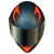Capacete Norisk Flow Daytona Azul Laranja Fosco C/ Viseira Extra + Spoiler - S2 Motos