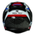 Imagem do Capacete Race Tech Sector Voltkon Preto Branco Brilhante
