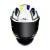 Capacete Ls2 Classic Ff358 Xdron Azul Amarelo Branco Brilhante - S2 Motos