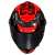 Capacete Ls2 Ff358 S Striker Preto Cinza Vermelho Brilhante + Spoiler - S2 Motos