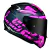 Capacete Ls2 Rapid Ff353 Cromo Preto Rosa Fosco - comprar online