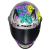 Capacete Ls2 Classic Ff358 Dreamcatcher Cinza Amarelo Roxo - S2 Motos