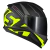 Capacete Norisk Razor Full Preto Amarelo Fosco - comprar online