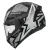 Capacete Peels Spike 2 1St Preto Prata Brilhante