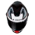 Capacete LS2 FF358 Classic Pro Digital Preto Branco C/Spoiler - S2 Motos