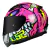 Capacete Ls2 Rapid Ff353 Badass Rosa Brilhante
