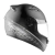 Capacete Ebf Spark Black Edition 2 Preto Prata Fosco