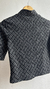 BLUSA PRETA GOLA ALTA ZARA TAM P - comprar online