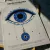 Cuadro Yayoi Kusama Blue Eye en internet