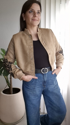 Campera gamuzada Sol