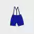 SHORT BRIM COM SUSPENSORIO AZUL