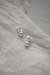 Aros Lady Di (x par) - laminado de plata & micropave