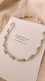 Collar Arena Lav - plata y cristal de roca - comprar online