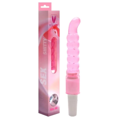 VIBRADOR ESCALONADO EM JELLY 21,5 X 3 CM