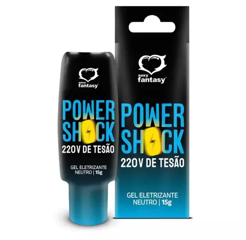 POWER SHOCK GEL ELETRIZANTE NEUTRO 15GR SEXY FANTASY