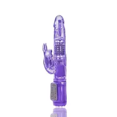 VIBRADOR ROTATIVO RABBIT 22,5 X 3CM 7 VELOCIDADES