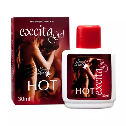 HOT EXCITA GEL COMESTÍVEL 30ML SECRET LOVE