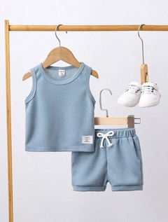 Conjunto de verano waffle