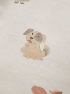 Pijama con estampado de perritos - AdeAmor