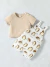 CONJUNTO DE OVEROL Y REMERA ERIZO - tienda online