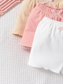 Shorts de niñas con lazo UNIDAD - comprar online