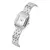 Relógio Boxy Silver - comprar online