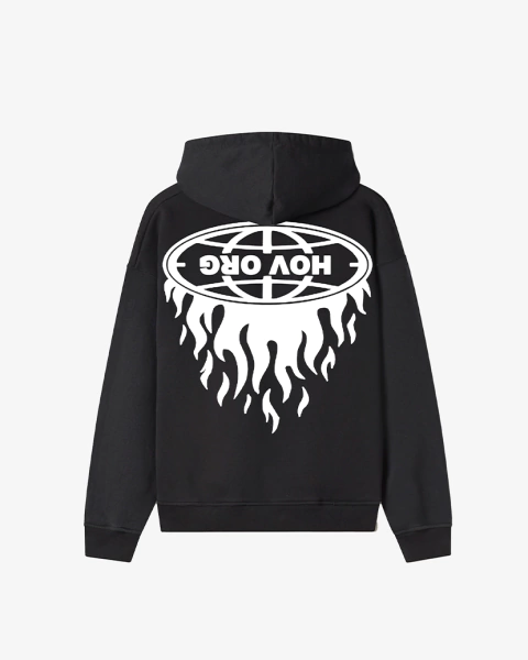 HOV Reverse - Heavy Hoodie - Preto - comprar online