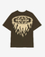 HOV Reverse oversized tee - Marrom - comprar online