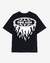 HOV Reverse oversized tee - Preto - comprar online