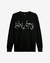 HOV Arabic Long Sleeve Tee - Preto