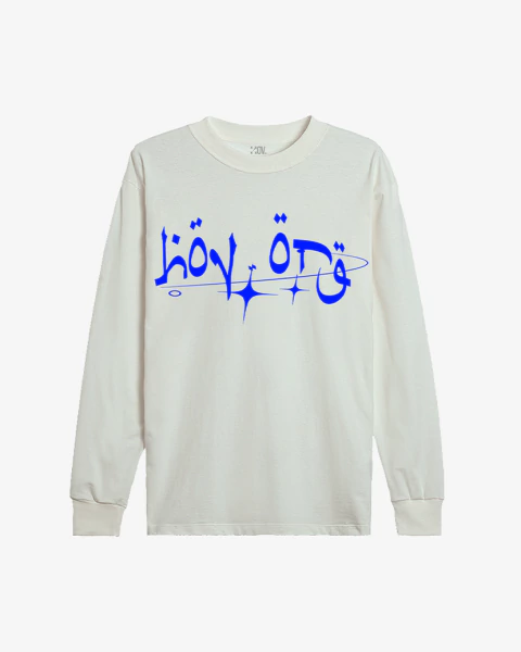HOV Arabic Long Sleeve Tee - Off White - comprar online