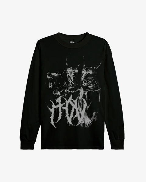 HOV Dawgs Long Sleeve Tee - Preto - comprar online