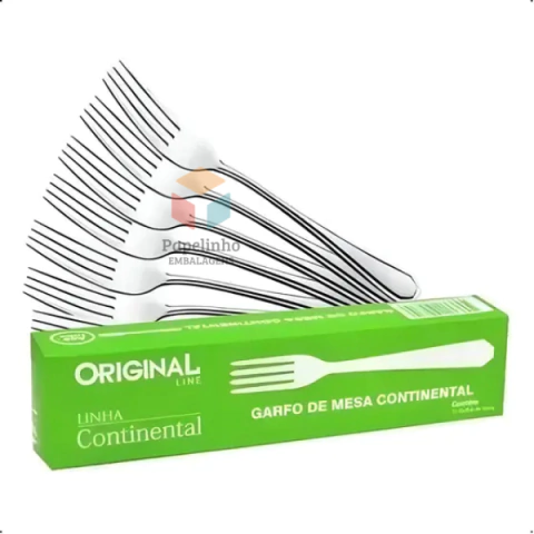 GARFO DE MESA CONTINENTAL C/12 ORIGINAL LINE