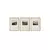 Conjunto de Quadros Decorativos com Moldura e Vidro