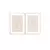 Kit Quadros em Canvas com Figuras Abstratas