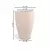 Vaso Cone Riscato 77 Branco Mármore 130,5 Litros na internet