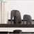 Escultura Decorativa Elefante em Poliresina Preto G - comprar online