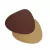 6 Jogos Americanos Dupla Face Premium Mocca e Nude