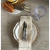 Sousplat Quadriculado Nude 33cm - 2751 - comprar online