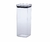 Kit 4 Potes Hermeticos de Mantimentos Quadrado Cozinha - 25naWeb - Tudo em Organização