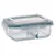 Kit com 5 Potes de Vidro com Divisória 1010ml - 25naWeb - Tudo em Organização