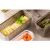 Pote Cinza Hermético Slim 1700ml 1784 - 25naWeb - Tudo em Organização