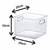 Organizador Quadrado G 900 - 25naWeb - Tudo em Organização