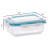 Kit com 5 Potes de Vidro Retangular 1040ml na internet